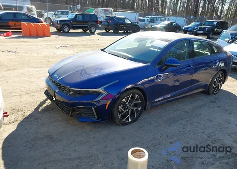 2025 Kia K5 Ex из США, поврежденный, VIN KNAG34J77S5290152